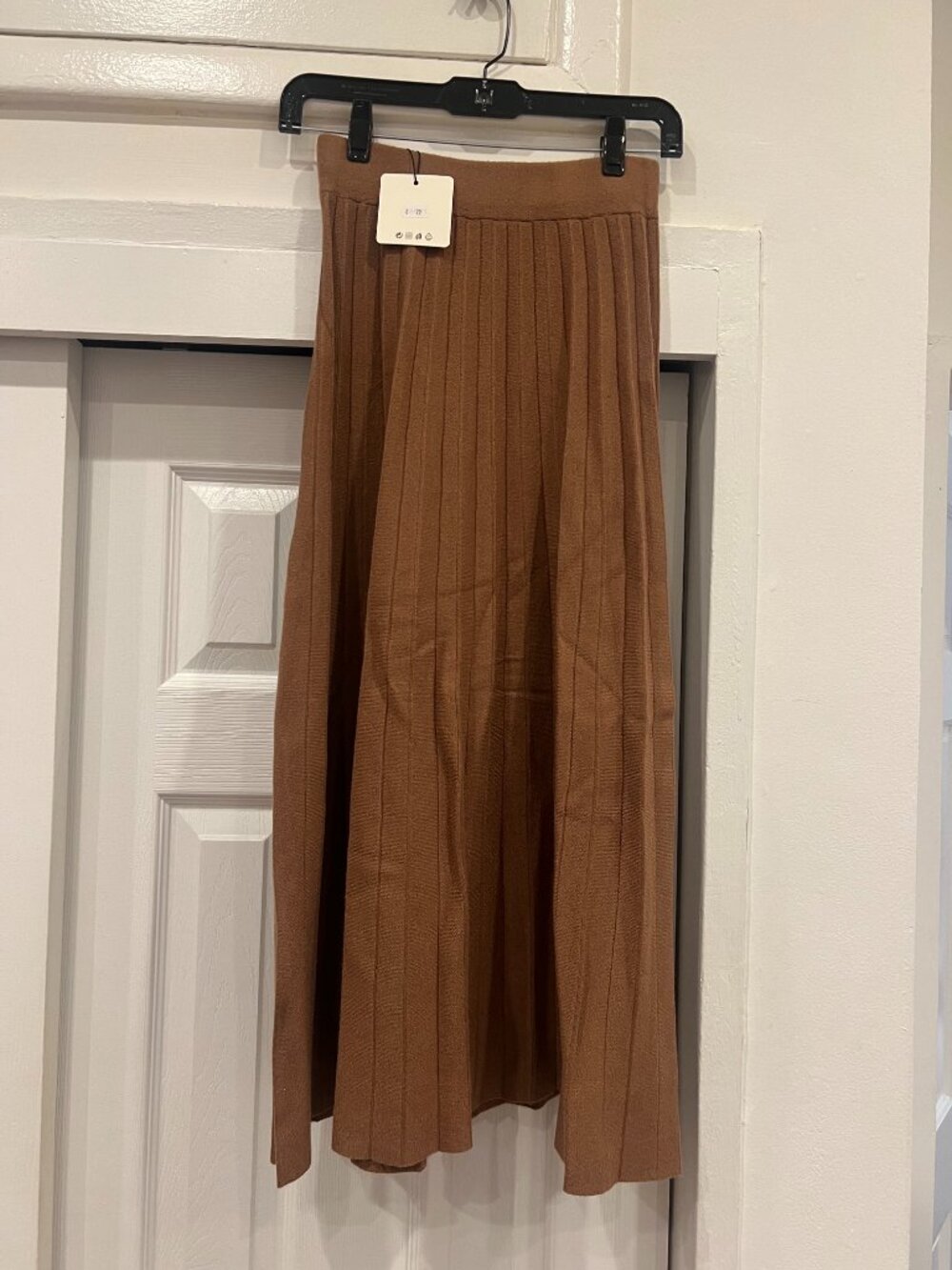 Brown Midi Skirt From Paris France